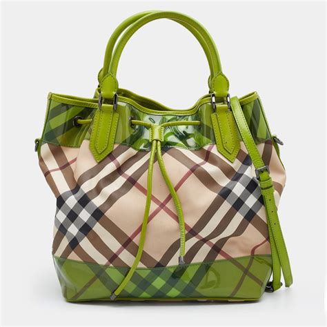 Burberry Pvc tote bag 